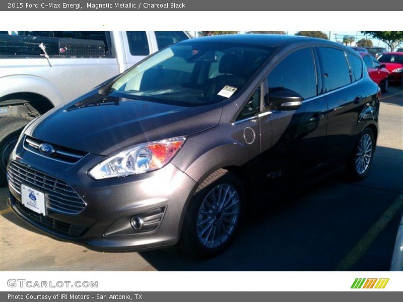 Magnetic Metallic / Charcoal Black 2015 Ford C-Max Energi