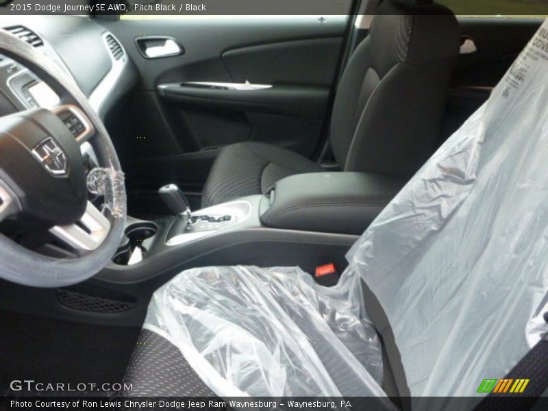 Pitch Black / Black 2015 Dodge Journey SE AWD