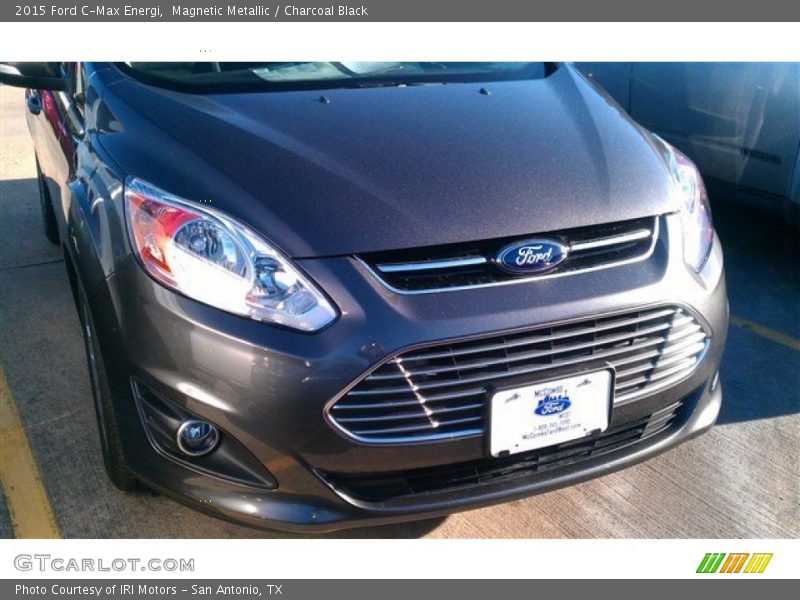 Magnetic Metallic / Charcoal Black 2015 Ford C-Max Energi