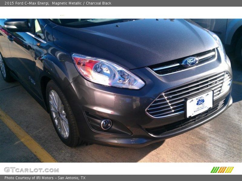 Magnetic Metallic / Charcoal Black 2015 Ford C-Max Energi