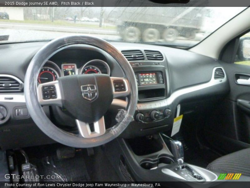 Pitch Black / Black 2015 Dodge Journey SE AWD