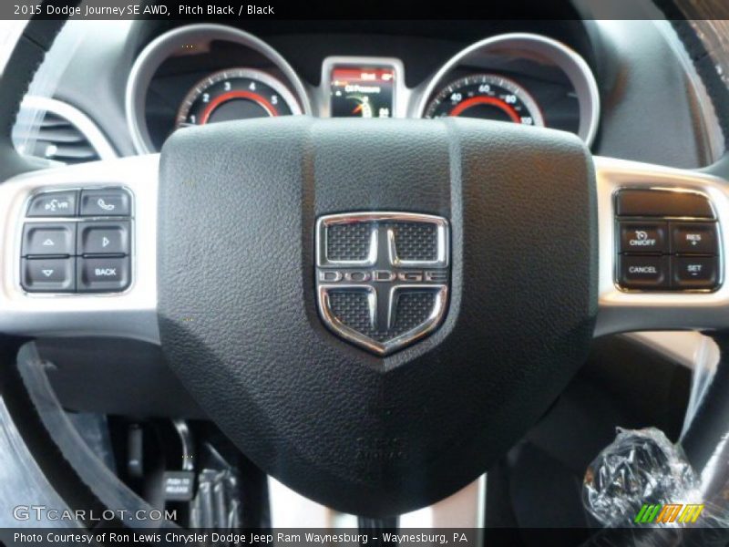 Pitch Black / Black 2015 Dodge Journey SE AWD