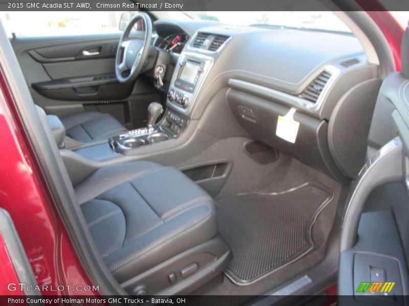 Crimson Red Tincoat / Ebony 2015 GMC Acadia SLT AWD