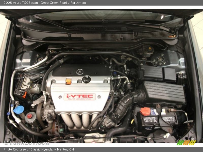  2008 TSX Sedan Engine - 2.4 Liter DOHC 16V i-VTEC 4 Cylinder