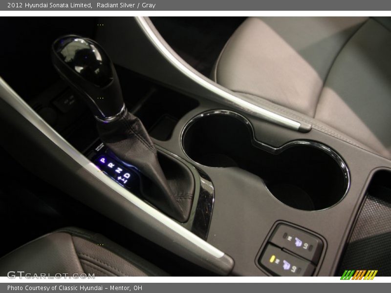 Radiant Silver / Gray 2012 Hyundai Sonata Limited