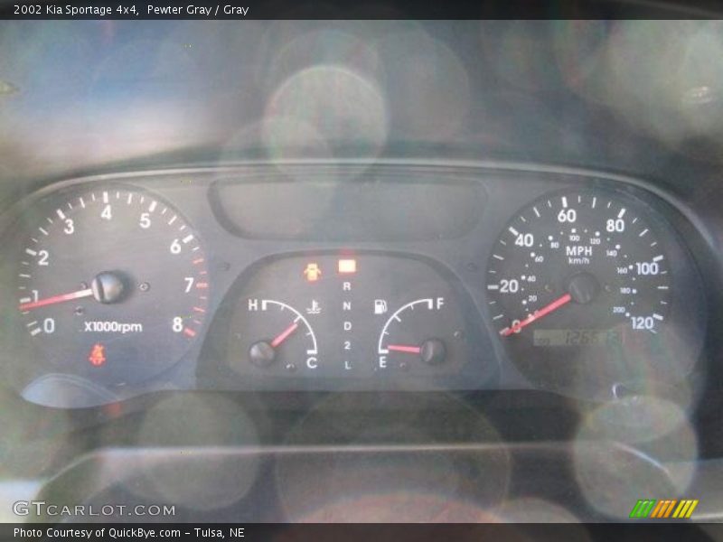 Pewter Gray / Gray 2002 Kia Sportage 4x4
