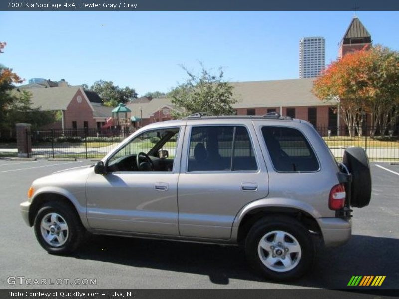 Pewter Gray / Gray 2002 Kia Sportage 4x4