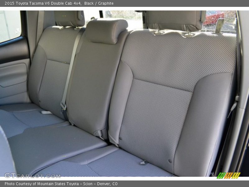 Black / Graphite 2015 Toyota Tacoma V6 Double Cab 4x4