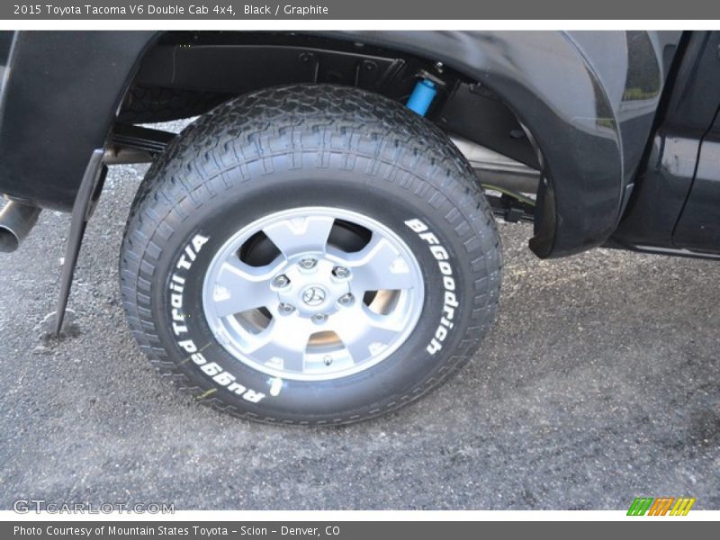 Black / Graphite 2015 Toyota Tacoma V6 Double Cab 4x4
