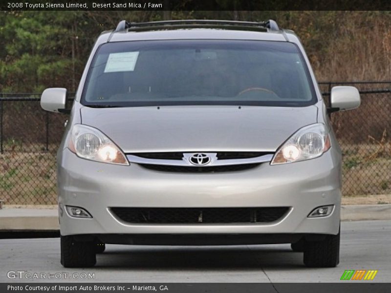 Desert Sand Mica / Fawn 2008 Toyota Sienna Limited