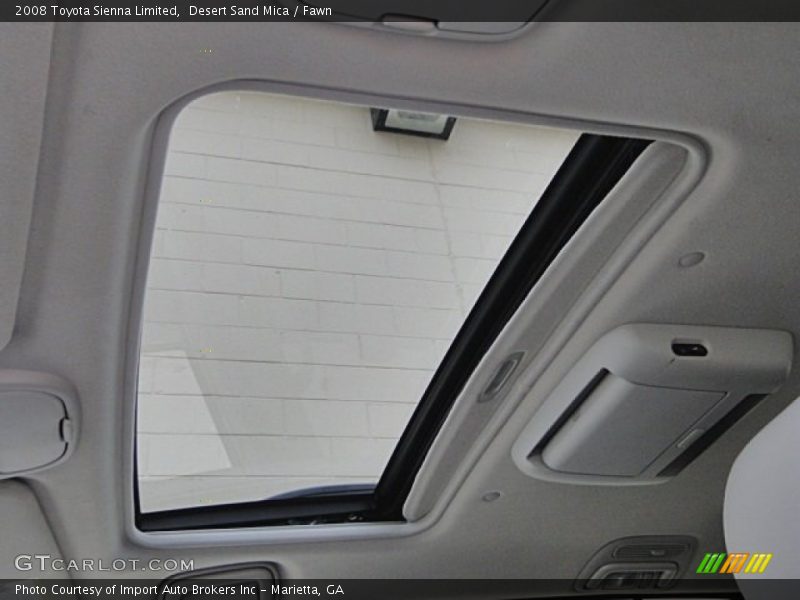 Desert Sand Mica / Fawn 2008 Toyota Sienna Limited
