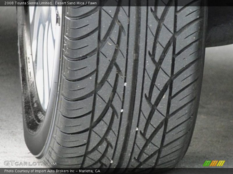 Desert Sand Mica / Fawn 2008 Toyota Sienna Limited