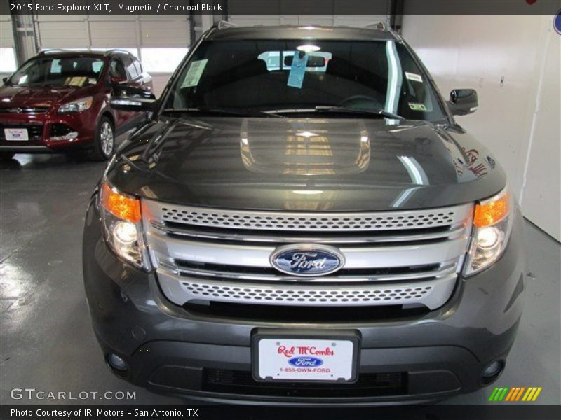 Magnetic / Charcoal Black 2015 Ford Explorer XLT