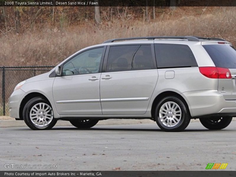 Desert Sand Mica / Fawn 2008 Toyota Sienna Limited