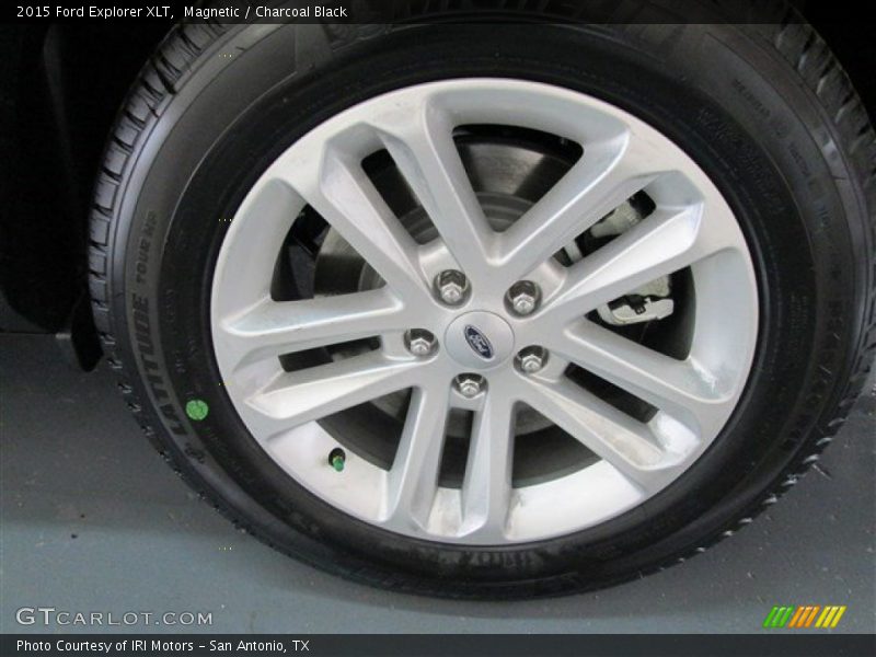 Magnetic / Charcoal Black 2015 Ford Explorer XLT
