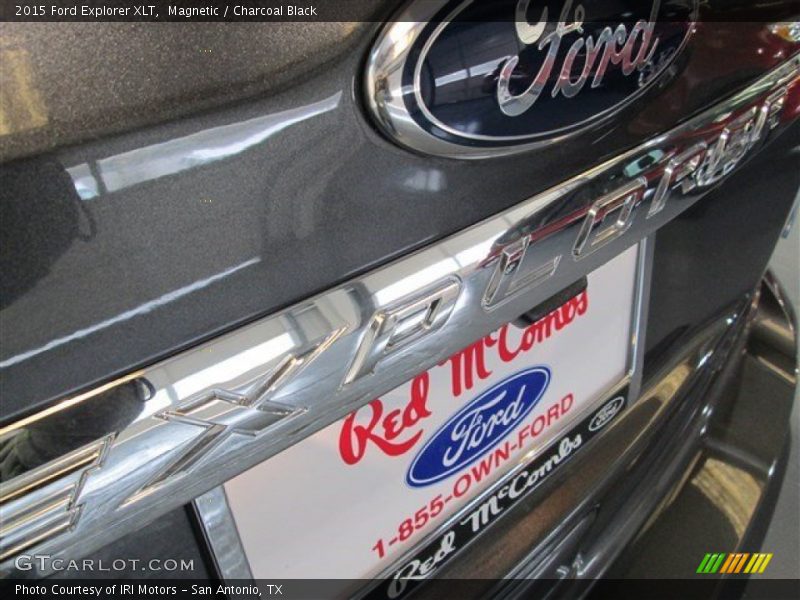 Magnetic / Charcoal Black 2015 Ford Explorer XLT