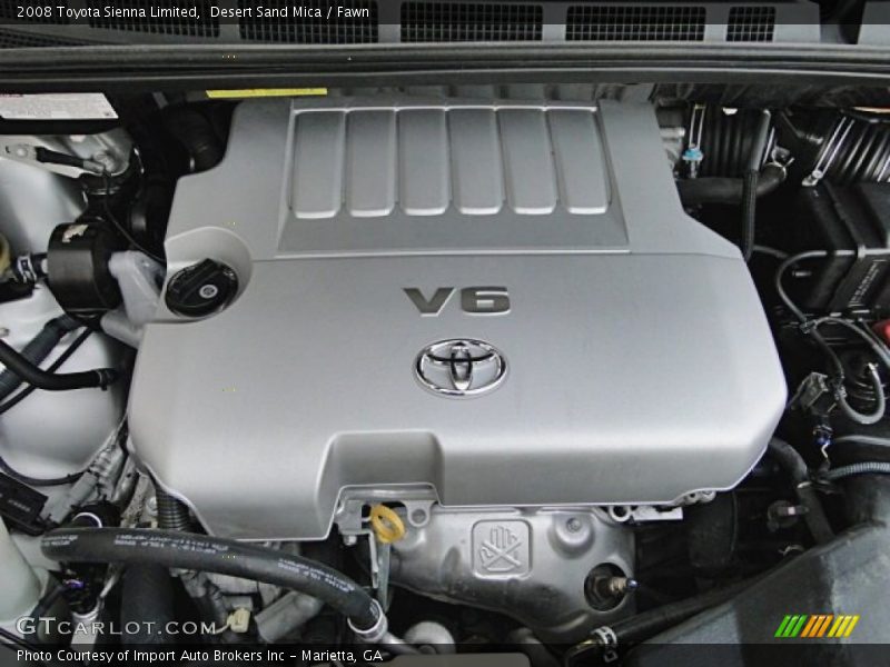 Desert Sand Mica / Fawn 2008 Toyota Sienna Limited