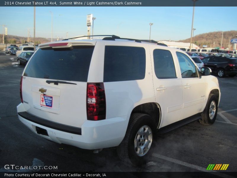 Summit White / Light Cashmere/Dark Cashmere 2014 Chevrolet Tahoe LT 4x4
