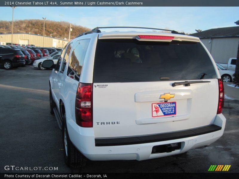 Summit White / Light Cashmere/Dark Cashmere 2014 Chevrolet Tahoe LT 4x4