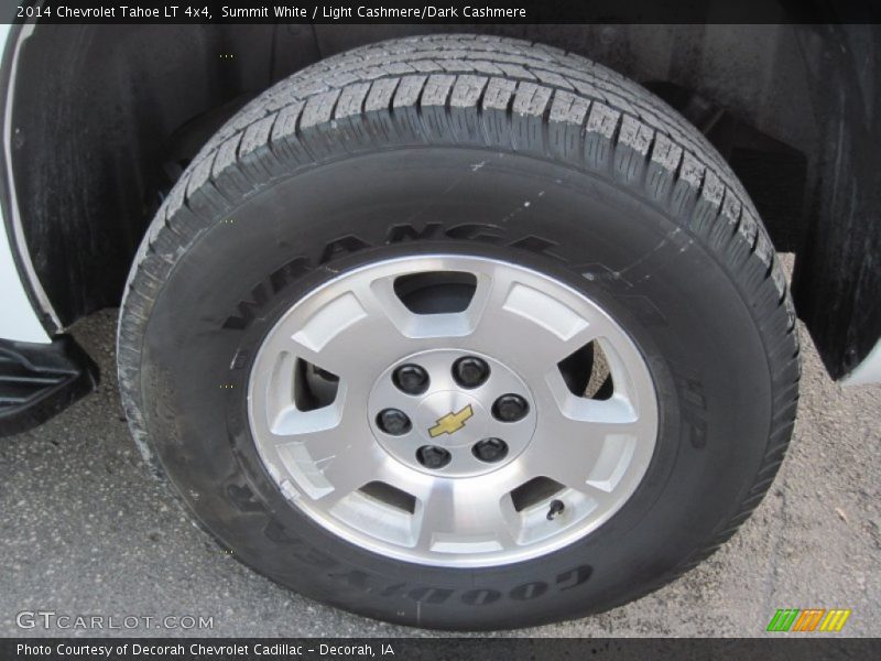 Summit White / Light Cashmere/Dark Cashmere 2014 Chevrolet Tahoe LT 4x4
