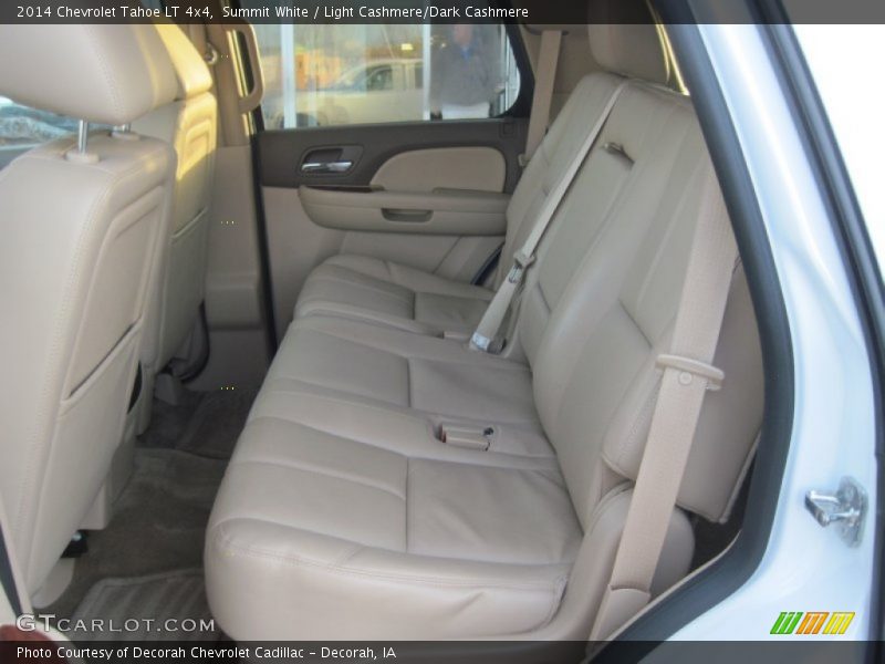 Summit White / Light Cashmere/Dark Cashmere 2014 Chevrolet Tahoe LT 4x4