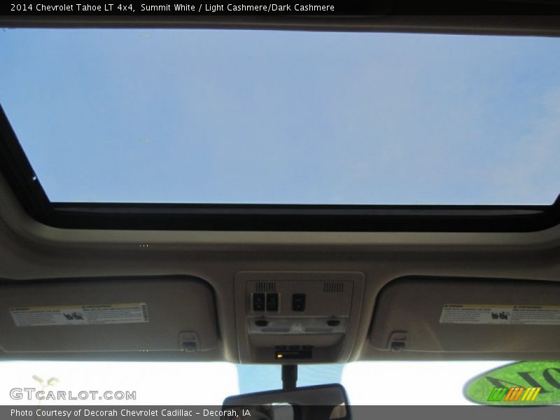 Summit White / Light Cashmere/Dark Cashmere 2014 Chevrolet Tahoe LT 4x4