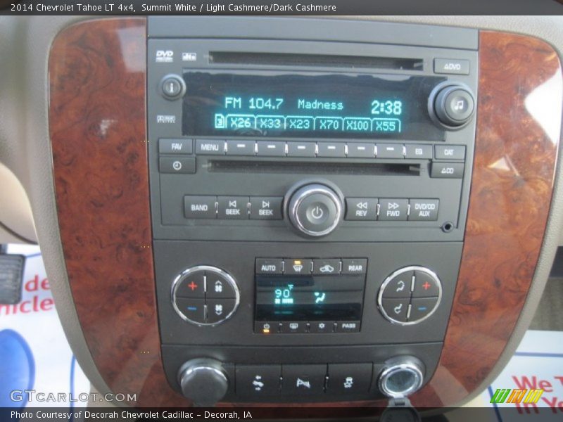 Summit White / Light Cashmere/Dark Cashmere 2014 Chevrolet Tahoe LT 4x4