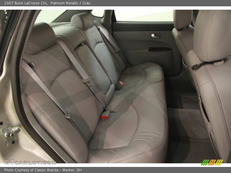 Rear Seat of 2007 LaCrosse CXL