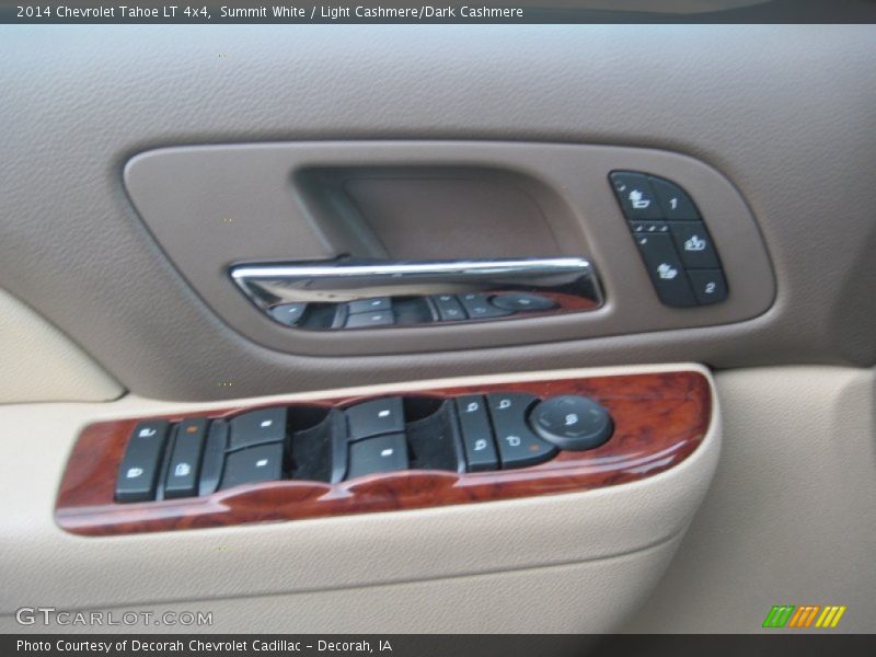 Summit White / Light Cashmere/Dark Cashmere 2014 Chevrolet Tahoe LT 4x4