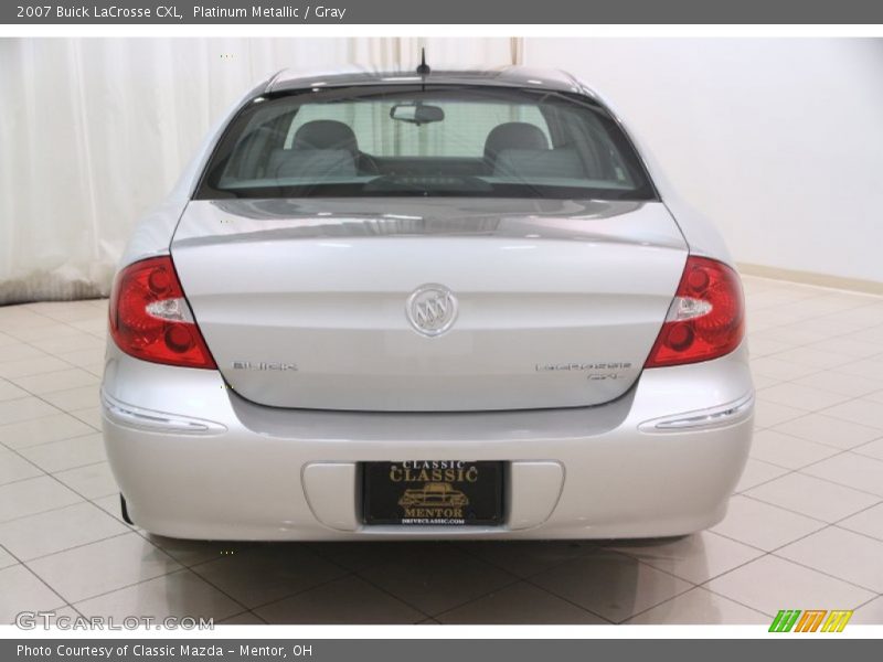 Platinum Metallic / Gray 2007 Buick LaCrosse CXL