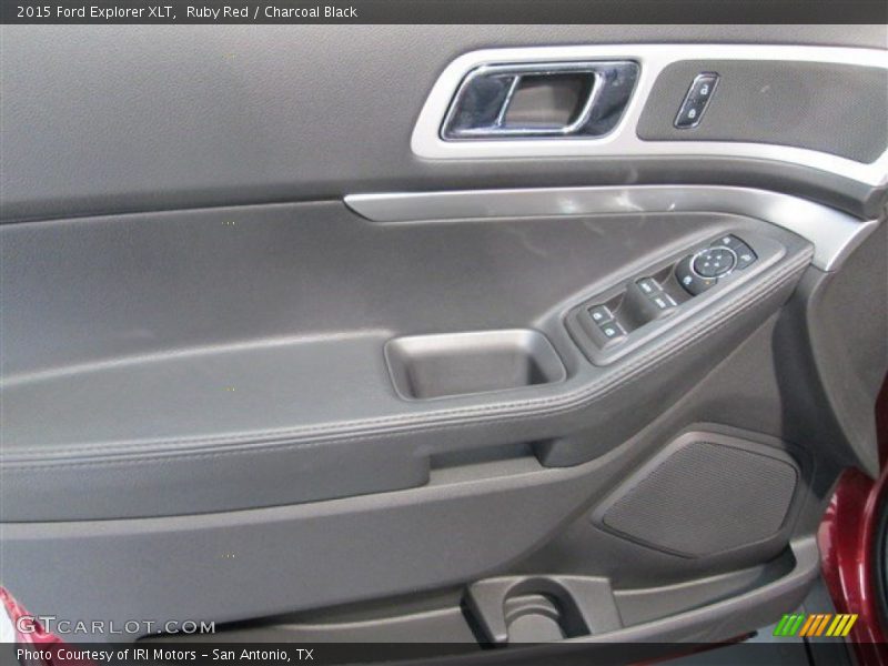 Ruby Red / Charcoal Black 2015 Ford Explorer XLT
