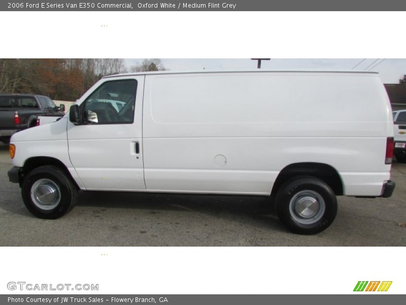 Oxford White / Medium Flint Grey 2006 Ford E Series Van E350 Commercial