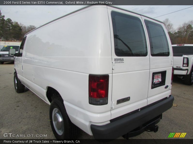 Oxford White / Medium Flint Grey 2006 Ford E Series Van E350 Commercial