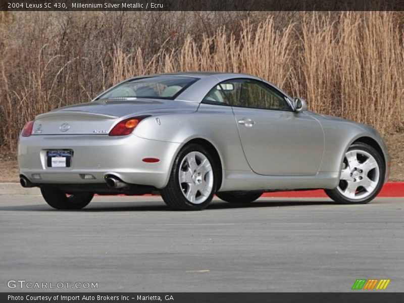 Millennium Silver Metallic / Ecru 2004 Lexus SC 430