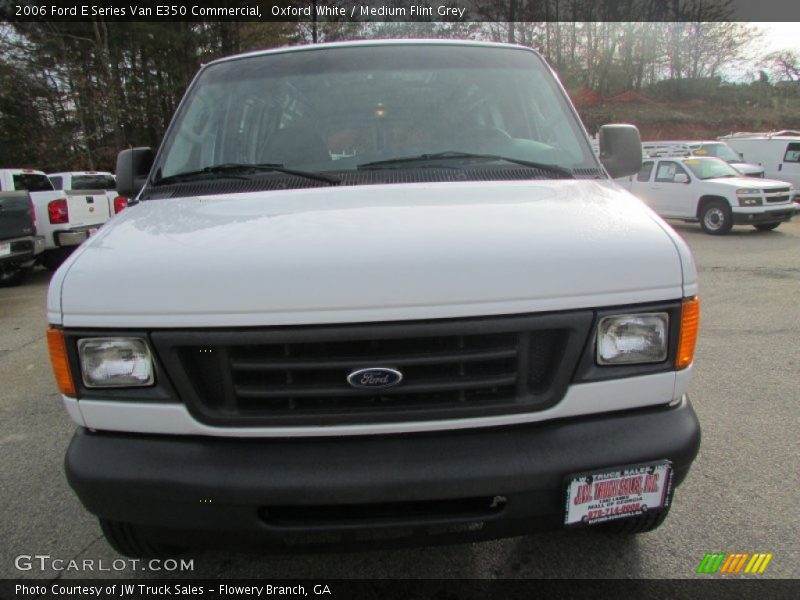 Oxford White / Medium Flint Grey 2006 Ford E Series Van E350 Commercial