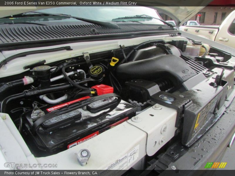 Oxford White / Medium Flint Grey 2006 Ford E Series Van E350 Commercial
