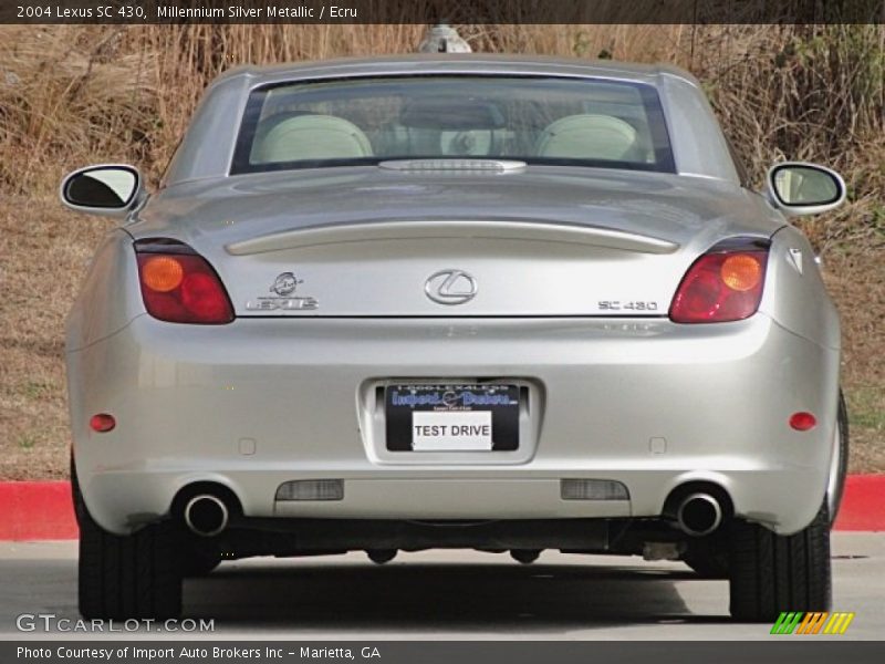 Millennium Silver Metallic / Ecru 2004 Lexus SC 430