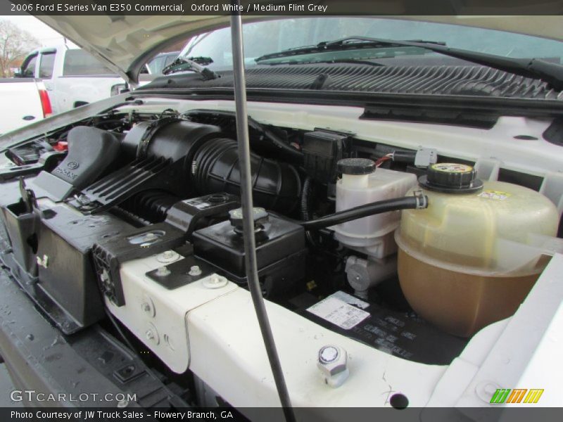 Oxford White / Medium Flint Grey 2006 Ford E Series Van E350 Commercial