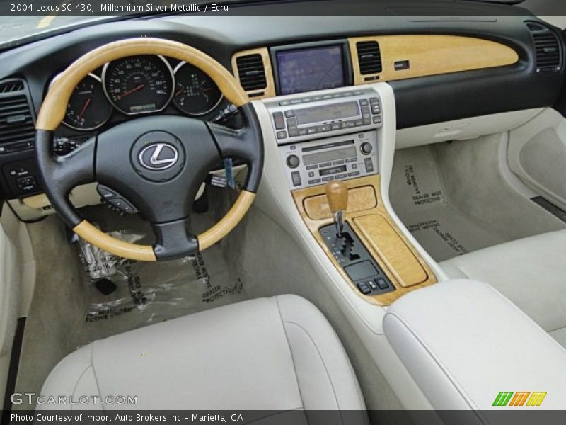 Millennium Silver Metallic / Ecru 2004 Lexus SC 430