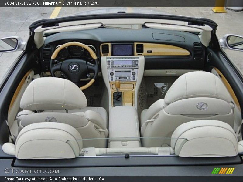 Millennium Silver Metallic / Ecru 2004 Lexus SC 430