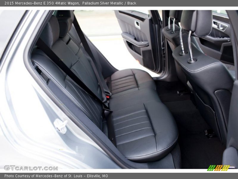 Rear Seat of 2015 E 350 4Matic Wagon