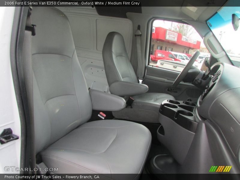 Oxford White / Medium Flint Grey 2006 Ford E Series Van E350 Commercial