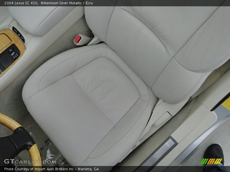 Millennium Silver Metallic / Ecru 2004 Lexus SC 430
