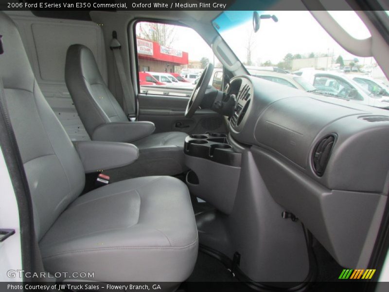 Oxford White / Medium Flint Grey 2006 Ford E Series Van E350 Commercial