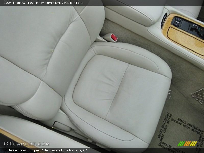 Millennium Silver Metallic / Ecru 2004 Lexus SC 430