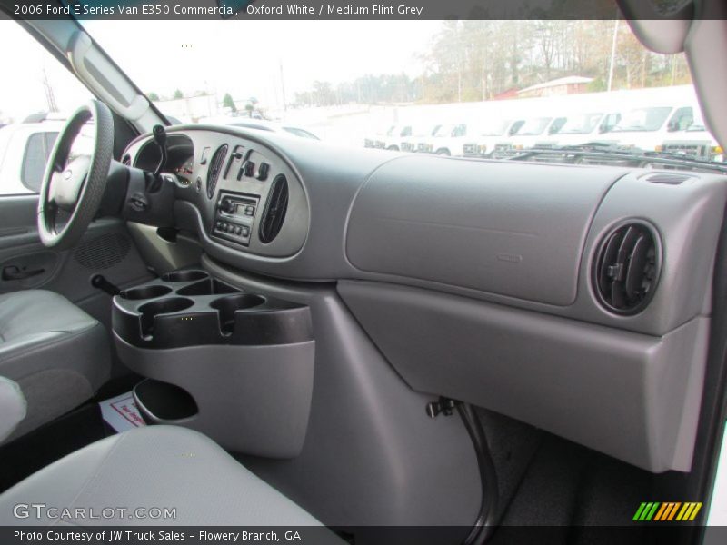 Oxford White / Medium Flint Grey 2006 Ford E Series Van E350 Commercial