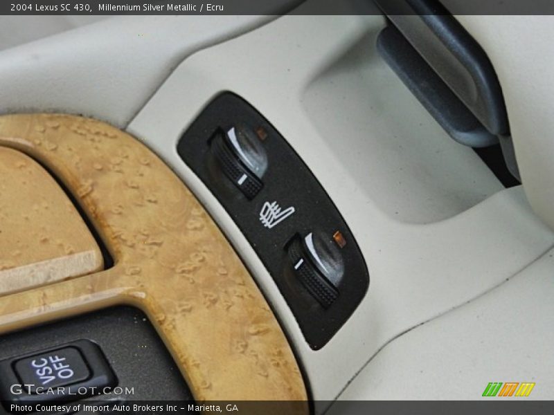 Millennium Silver Metallic / Ecru 2004 Lexus SC 430