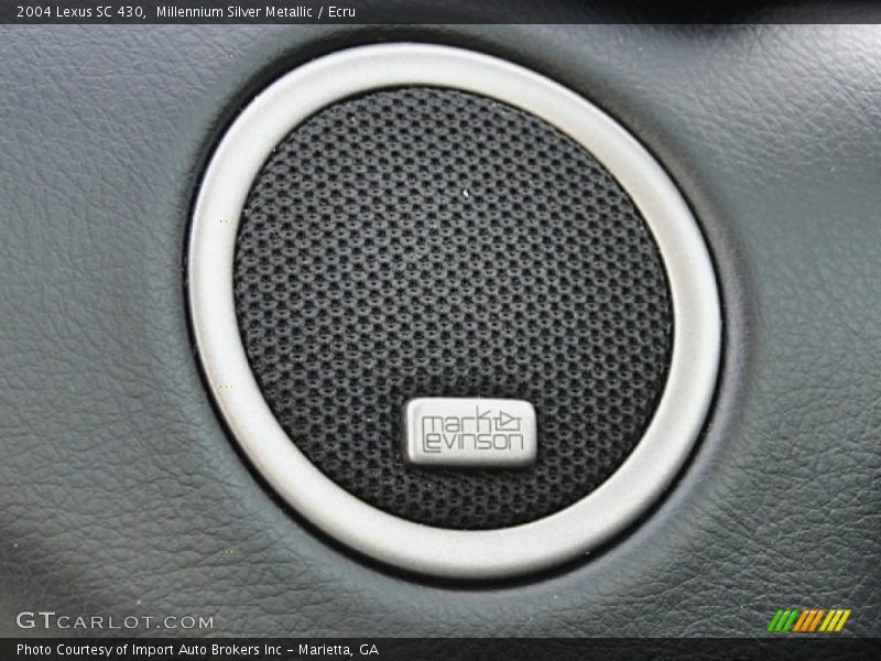 Millennium Silver Metallic / Ecru 2004 Lexus SC 430