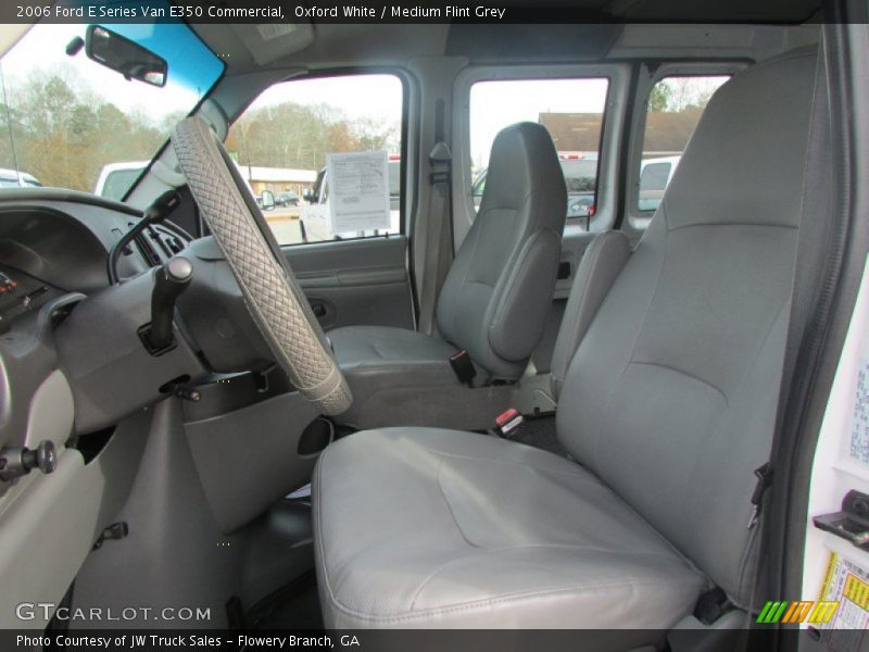 Oxford White / Medium Flint Grey 2006 Ford E Series Van E350 Commercial