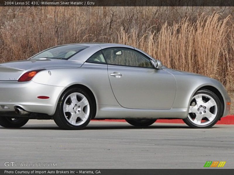 Millennium Silver Metallic / Ecru 2004 Lexus SC 430